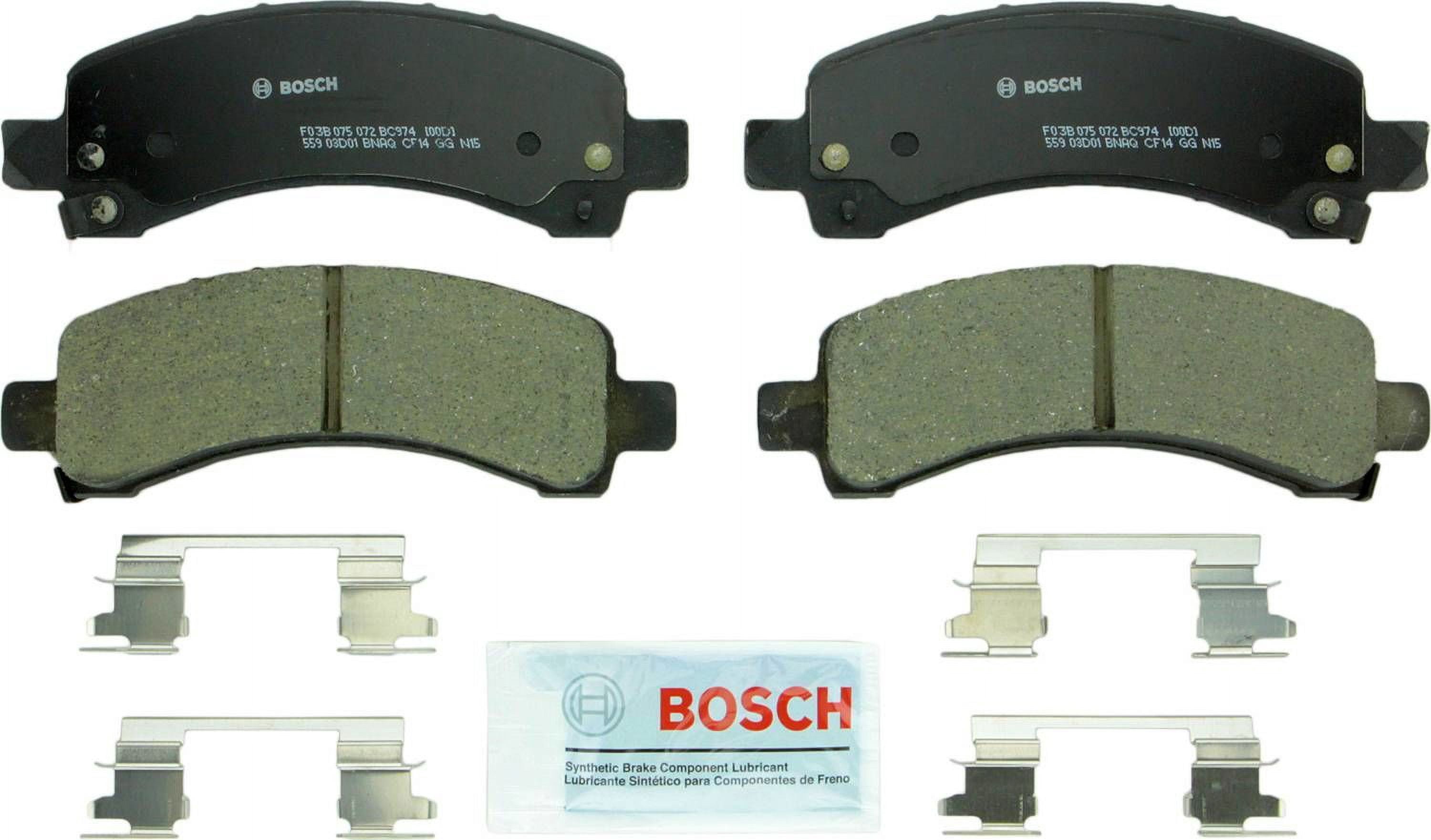 Bosch BC974 Bosch QuietCast Brake Pad Ceramic Brake Pads