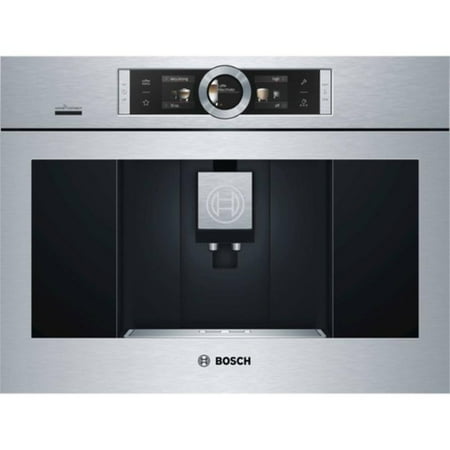 Bosch - Espresso Machine with 19 bars of pressure and Milk Frother - Stainless Steel