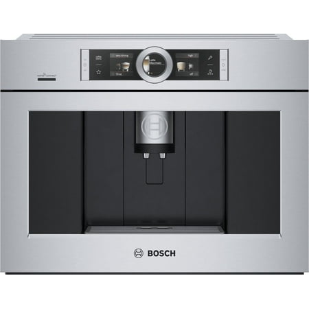 Bosch - Espresso Machine with 19 bars of pressure and Milk Frother - Stainless Steel