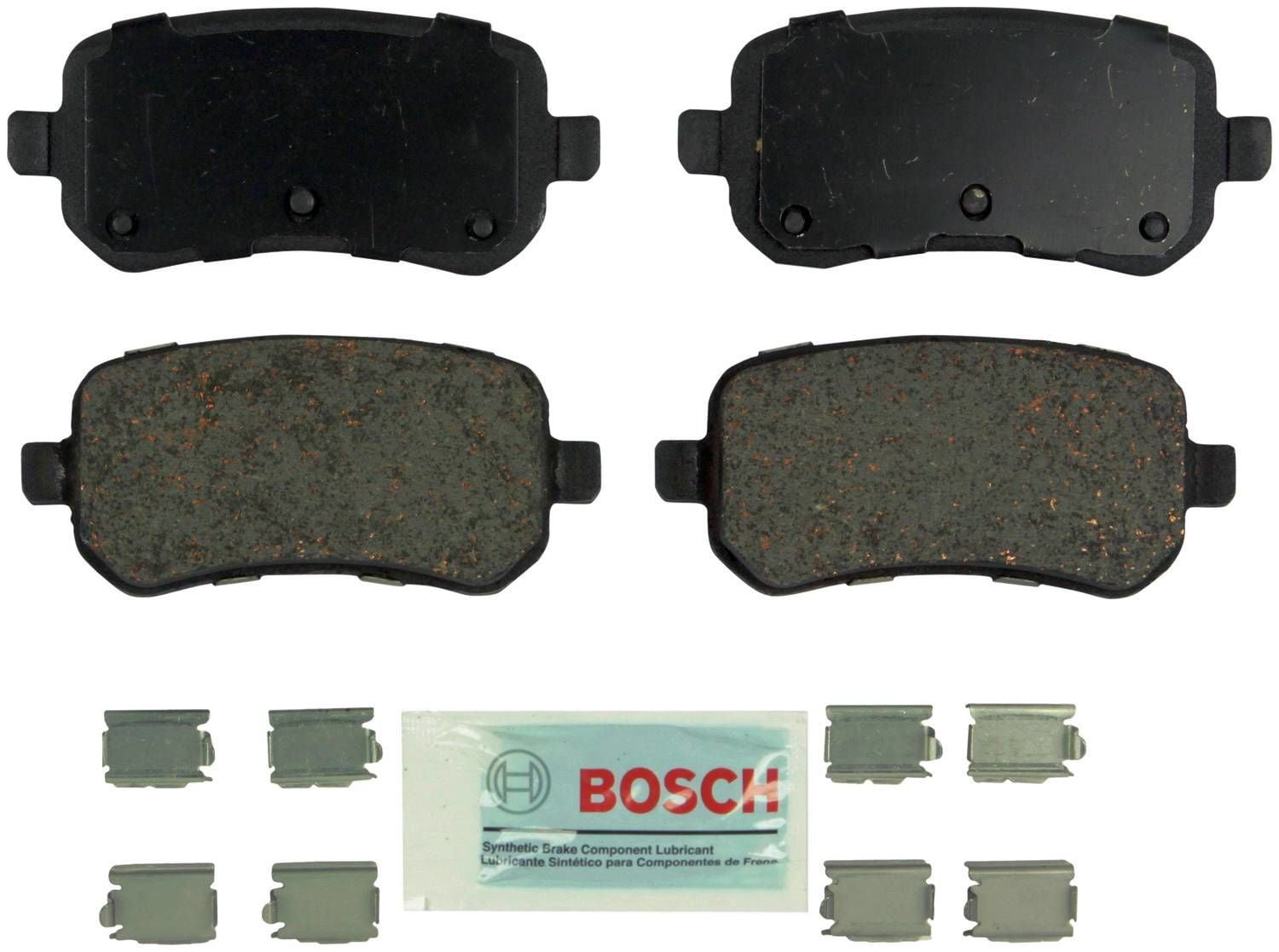 Bosch BE1021H Blue Ceramic Brake Pads w/Hardware