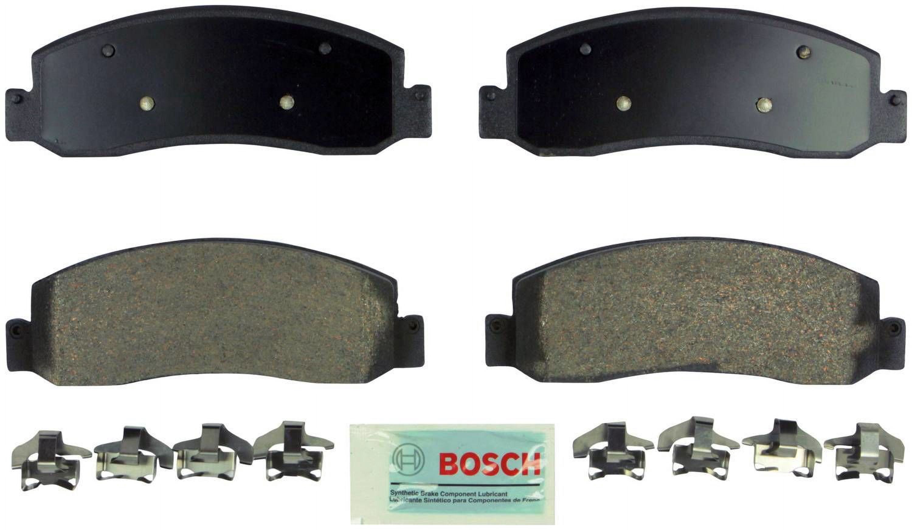 Bosch BE1069H Bosch Blue Semi-Metallic Brake Pads with Hardware