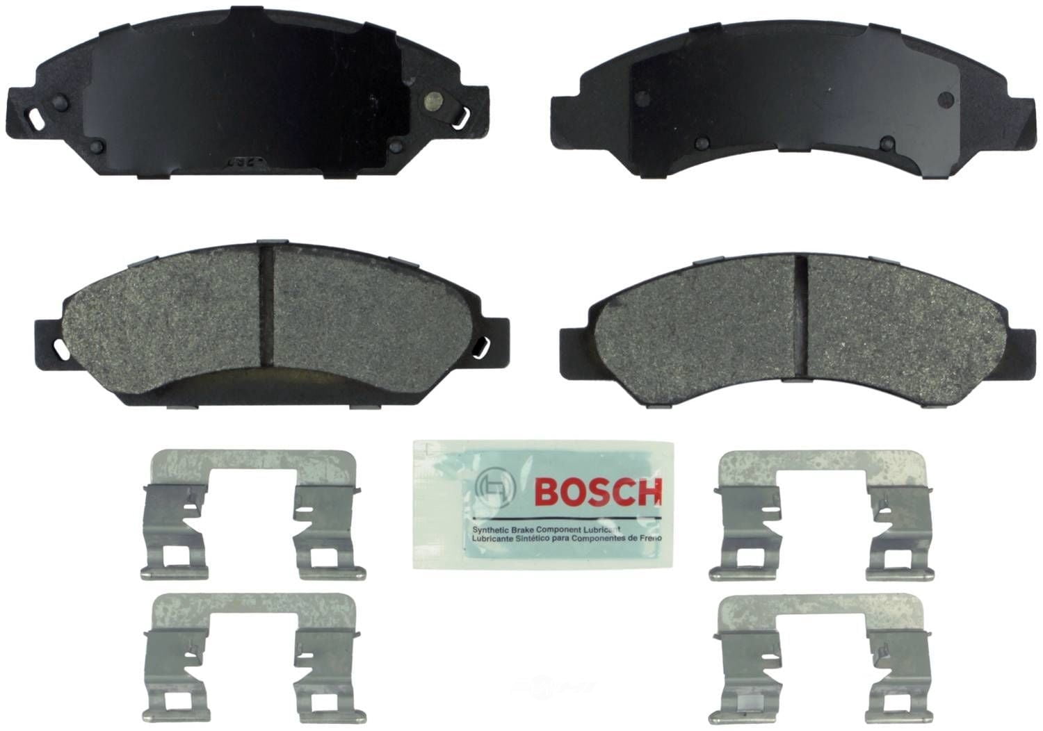 Bosch BE1092H Bosch Blue Semi-Metallic Brake Pads with Hardware