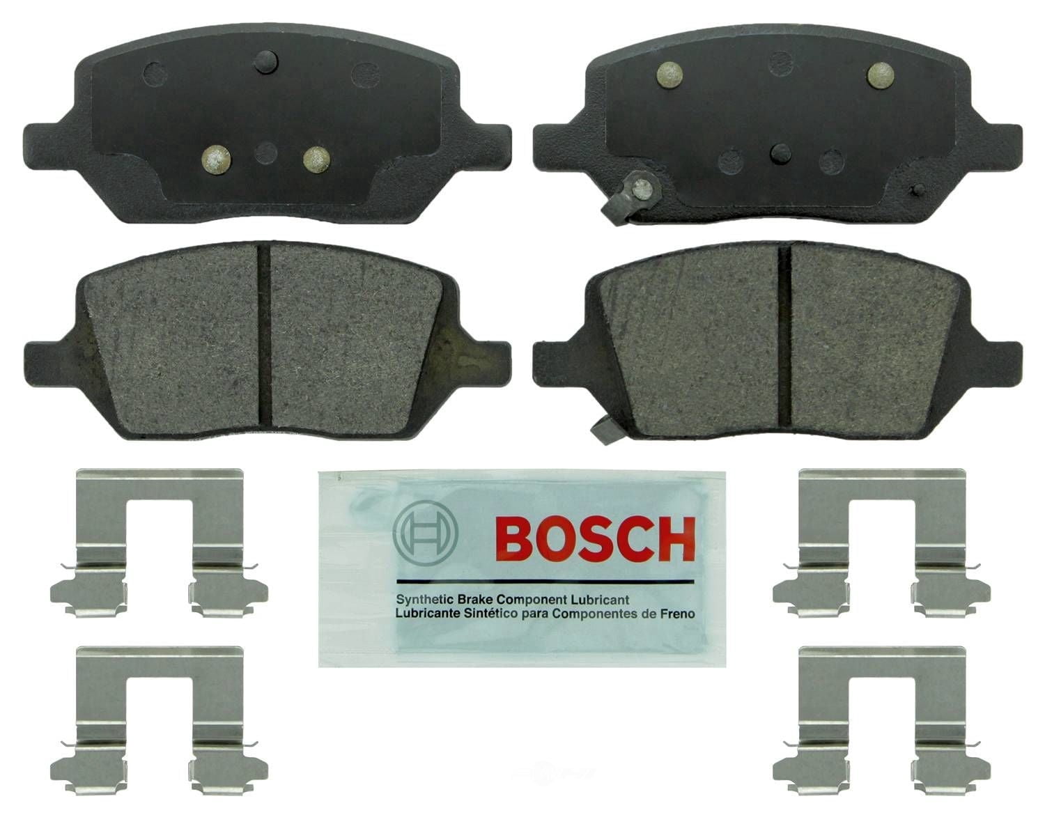 Bosch BE1093H Bosch Blue Semi-Metallic Brake Pads with Hardware