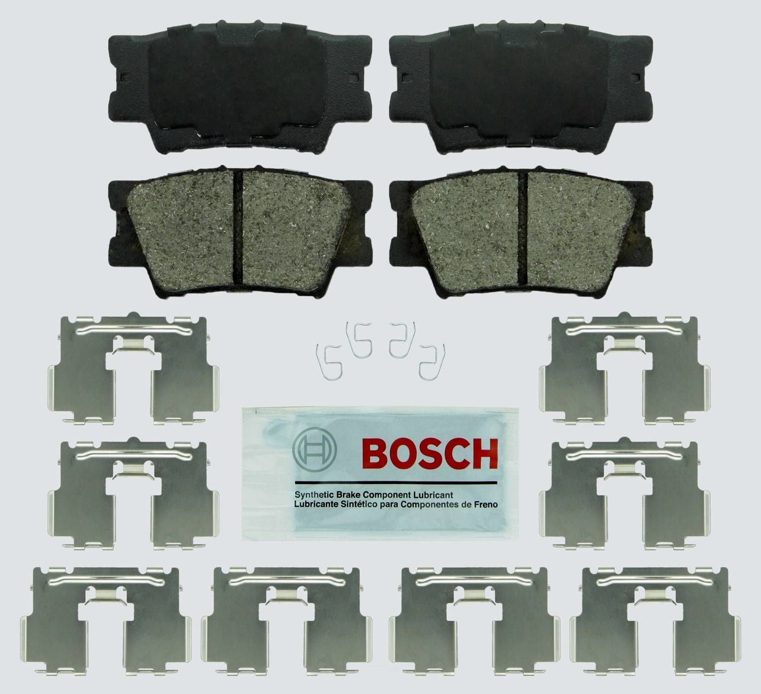 Bosch BE1212H Bosch Blue Ceramic Brake Pads with Hardware