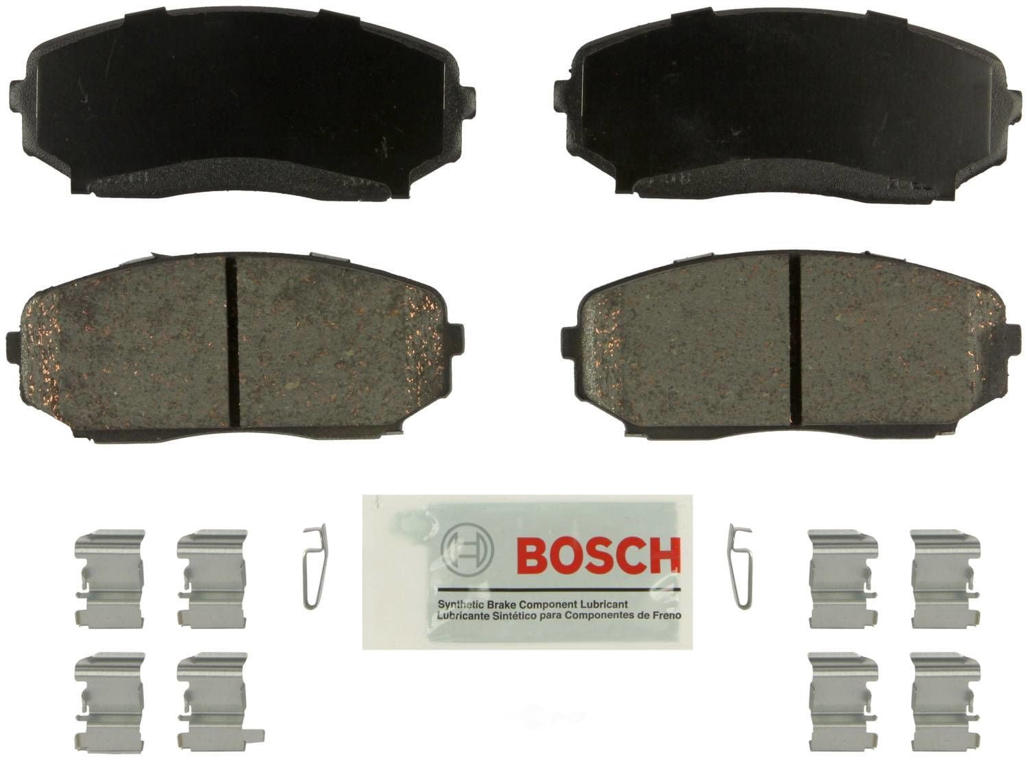 Bosch BE1258H Blue Ceramic Brake Pads w/Hardware