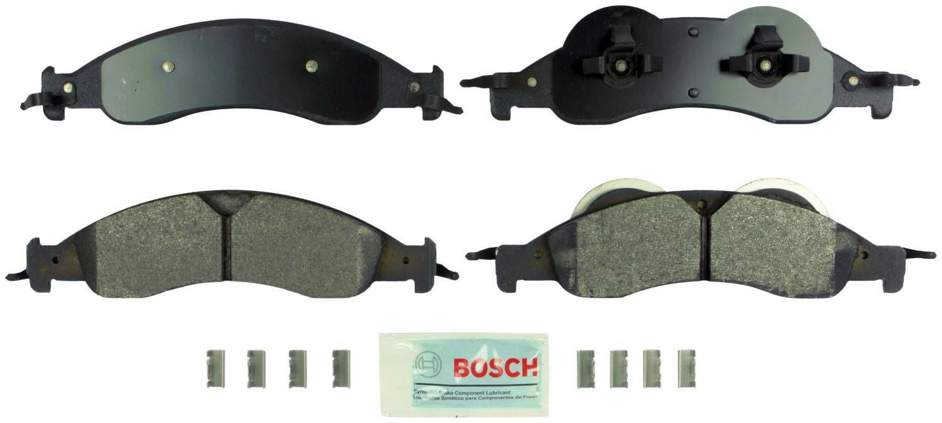 Bosch BE1278H Blue Semi-Metallic Brake Pads w/Hardware
