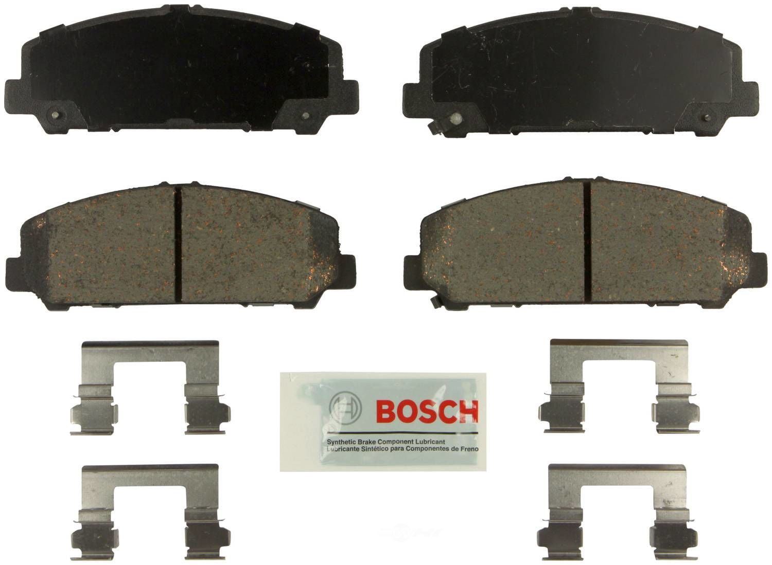 Bosch BE1286H Blue Ceramic Brake Pads w/Hardware