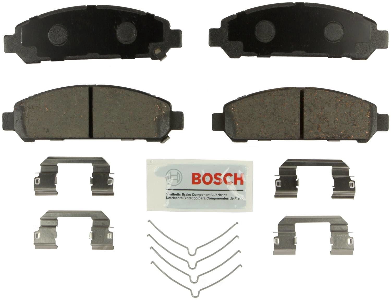 Bosch BE1401H Bosch Blue Ceramic Brake Pads with Hardware