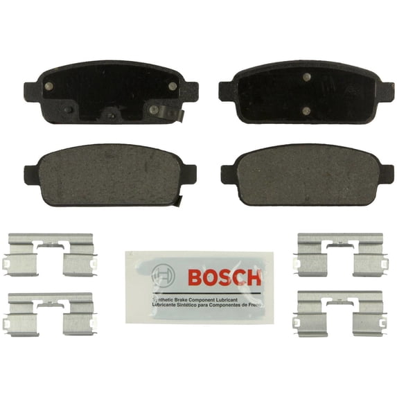 Bosch BE1468H Bosch Blue Semi-Metallic Brake Pads with Hardware