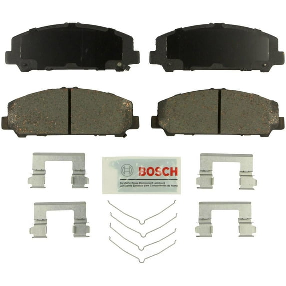 Bosch BE1509H Bosch Blue Ceramic Brake Pads with Hardware