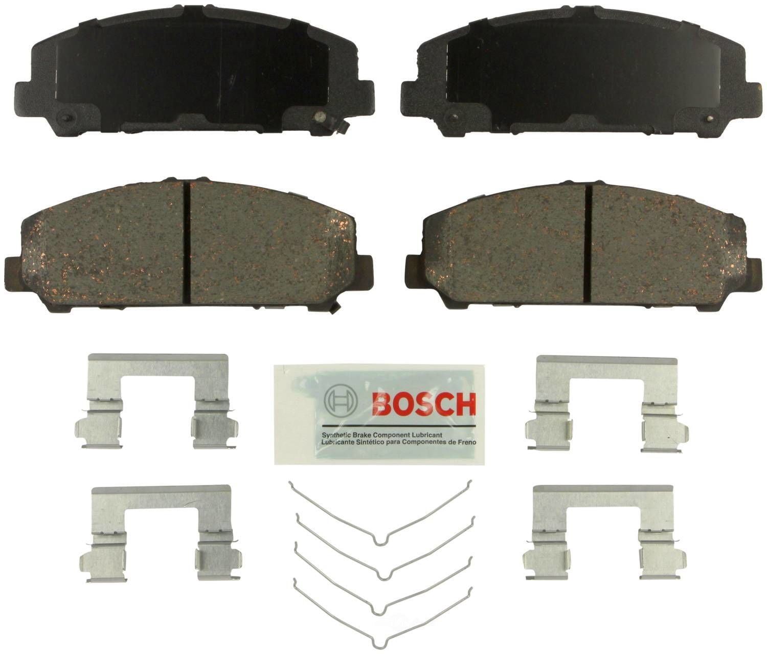 Bosch BE1509H Bosch Blue Ceramic Brake Pads with Hardware