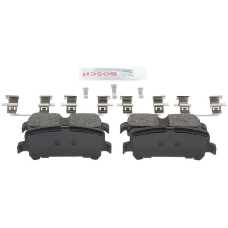 Bosch BE1806H Bosch Blue Brake Pads w/ Hardware Fits select: 2015-2017 CHEVROLET COLORADO, 2015-2017 GMC CANYON