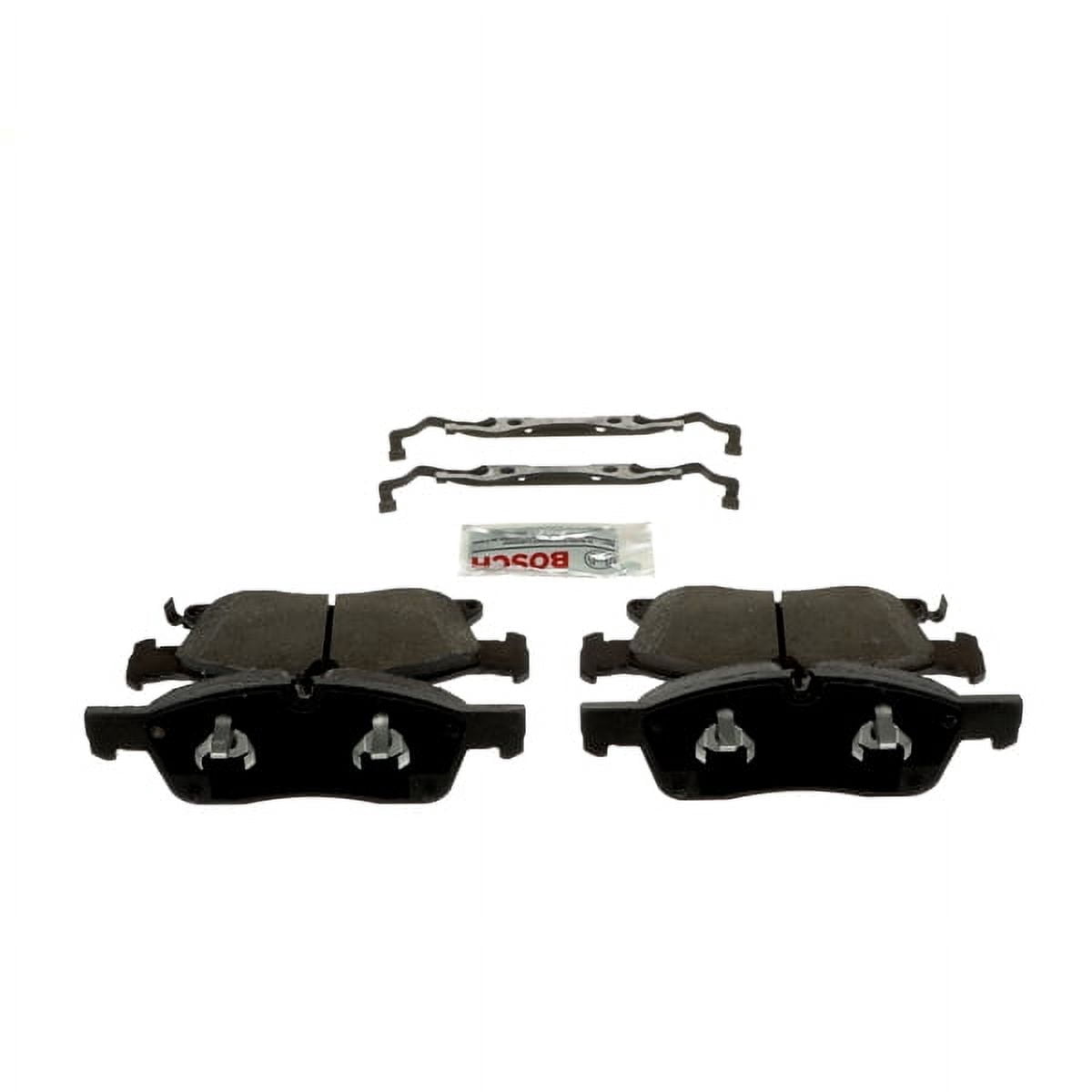Bosch BE1904H Bosch Blue Brake Pads w/ Hardware Fits select: 2017-2018 JEEP GRAND CHEROKEE LIMITED, 2017-2018 DODGE DURANGO