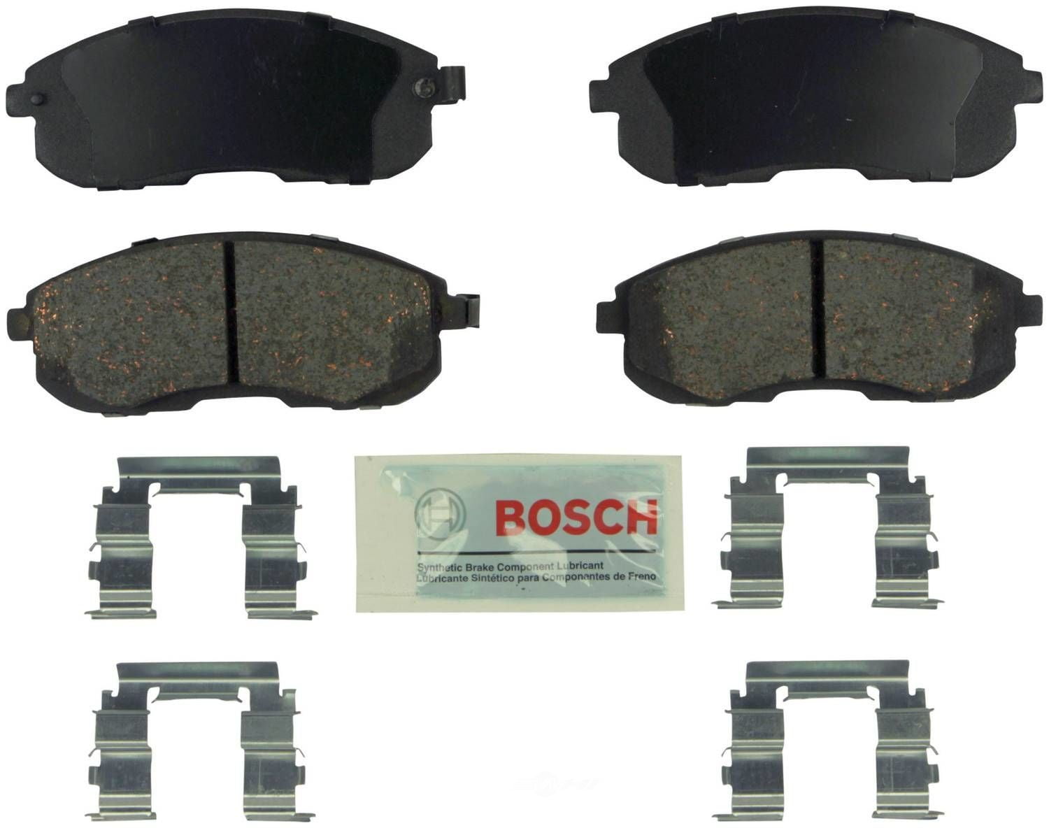 Bosch BE430H Blue Ceramic Brake Pads w/Hardware