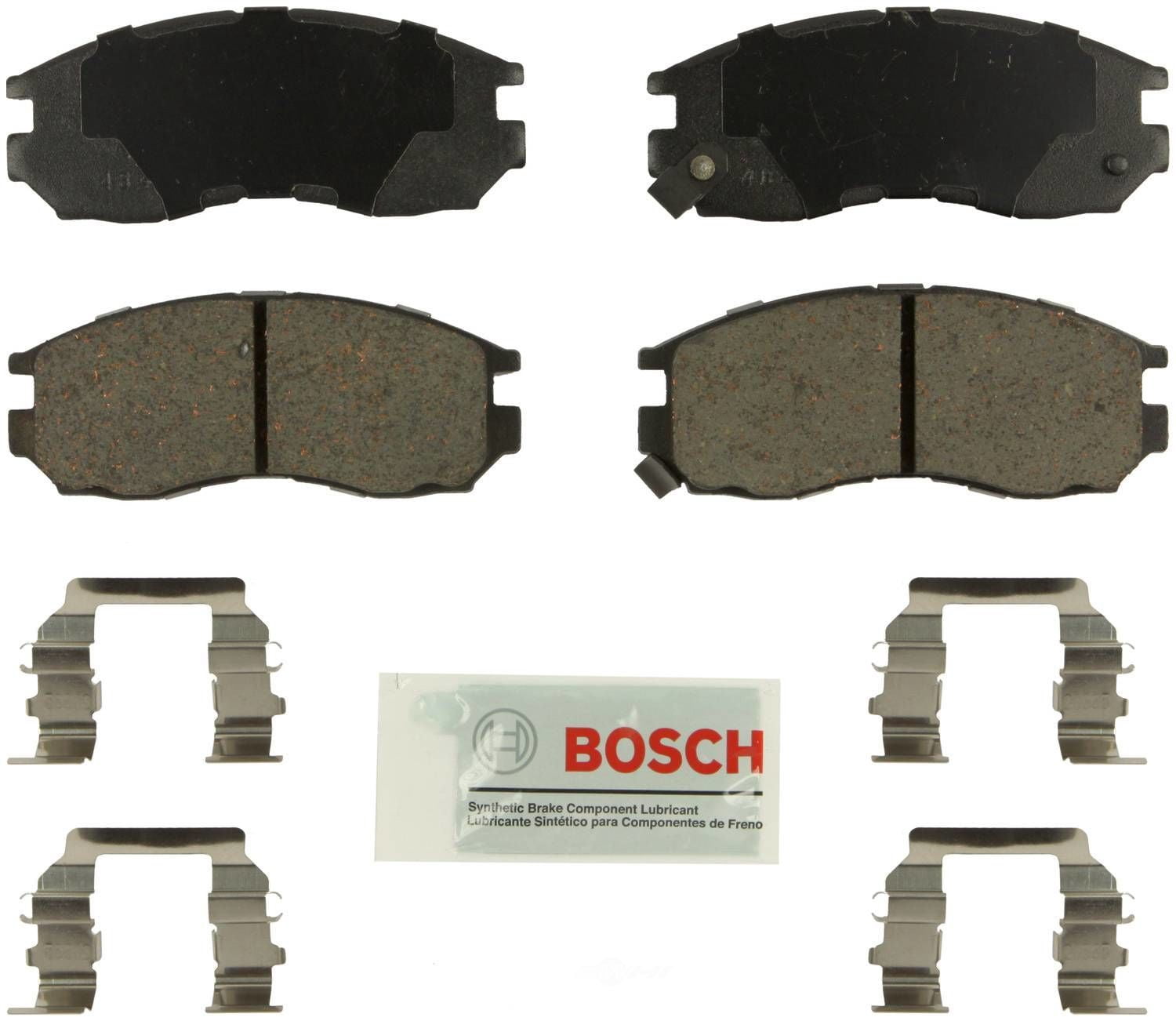 Bosch BE484H Blue Ceramic Brake Pads w/Hardware