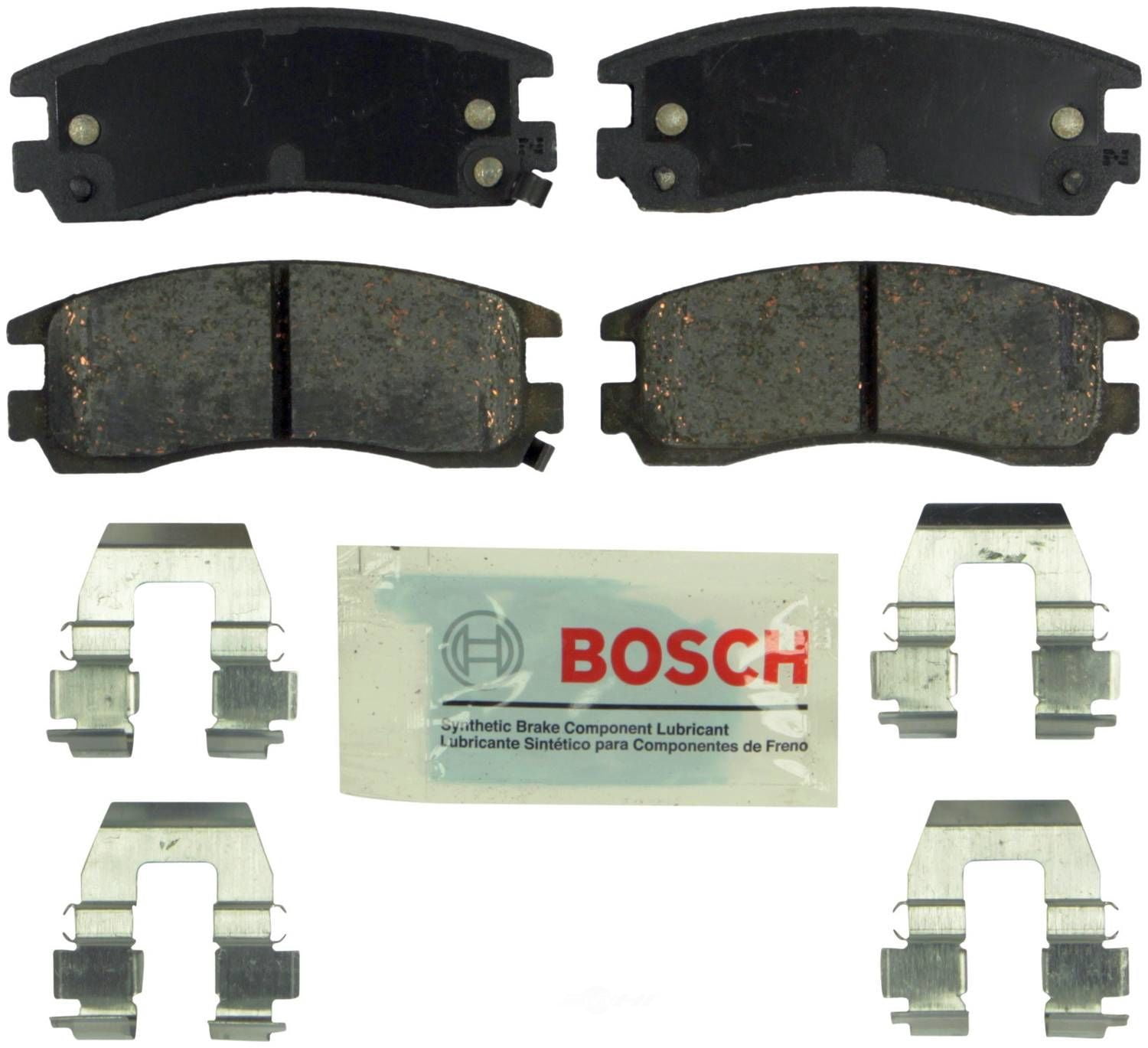 Bosch BE698H Blue Ceramic Brake Pads w/Hardware
