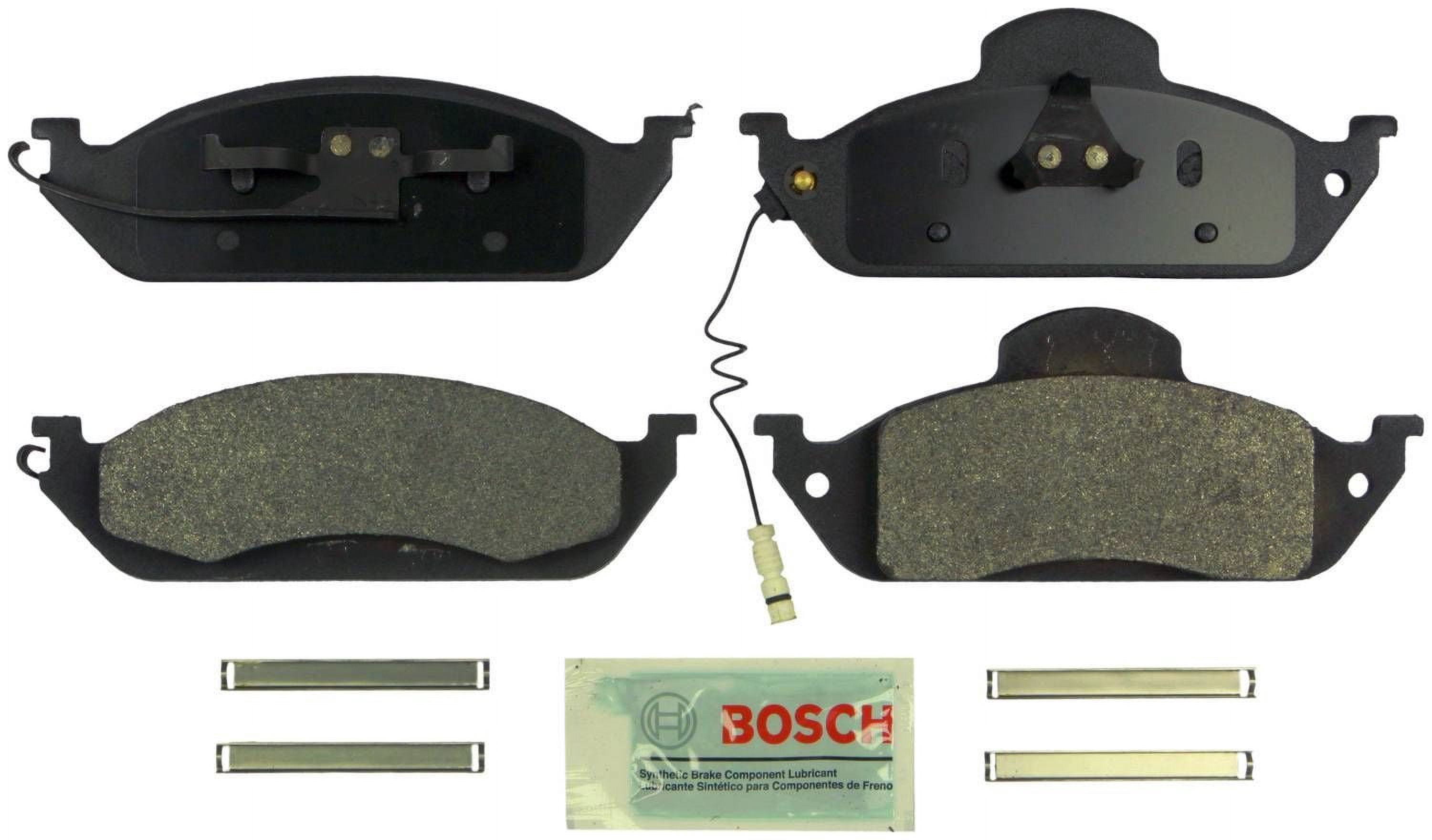 Bosch BE760H Blue Semi-Metallic Brake Pads w/Hardware