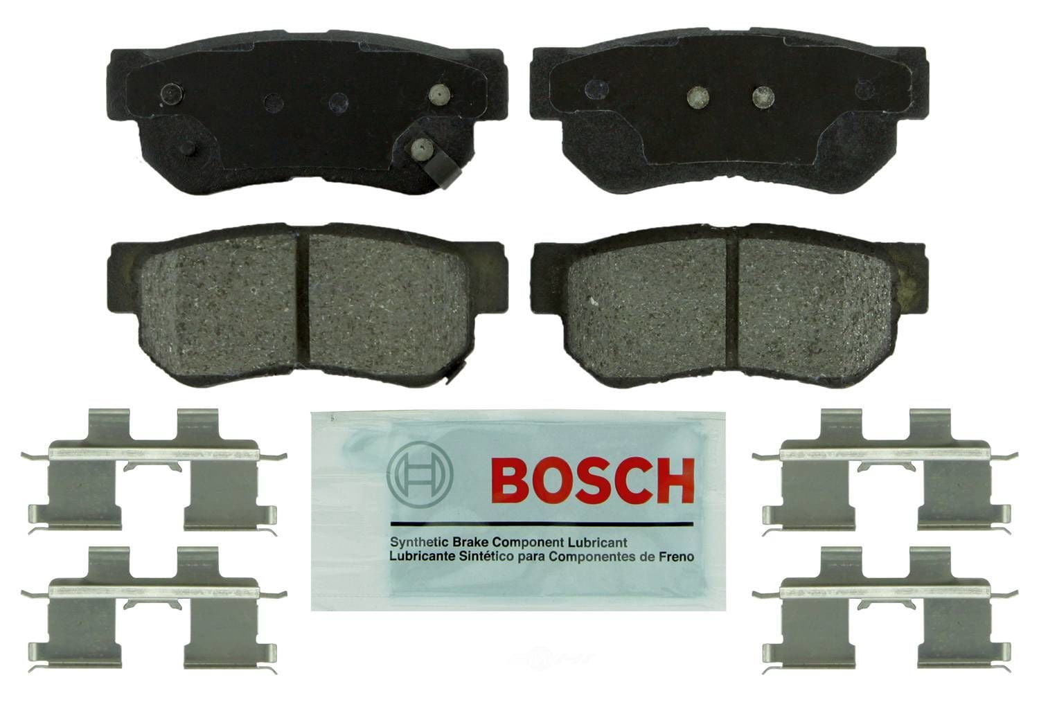 Bosch BE813H Blue Ceramic Brake Pads w/Hardware