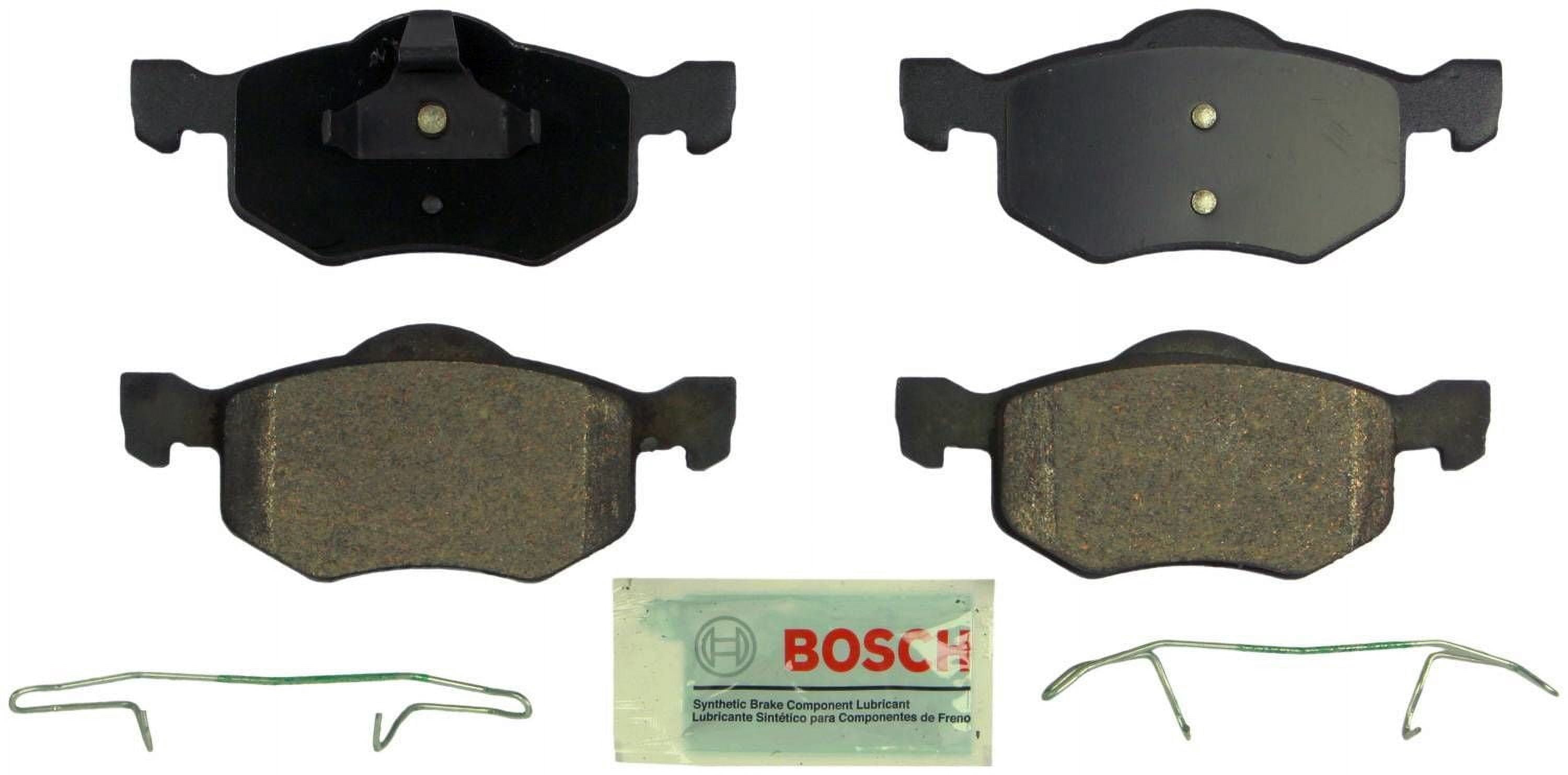 Bosch BE843H Bosch Blue Semi-Metallic Brake Pads with Hardware