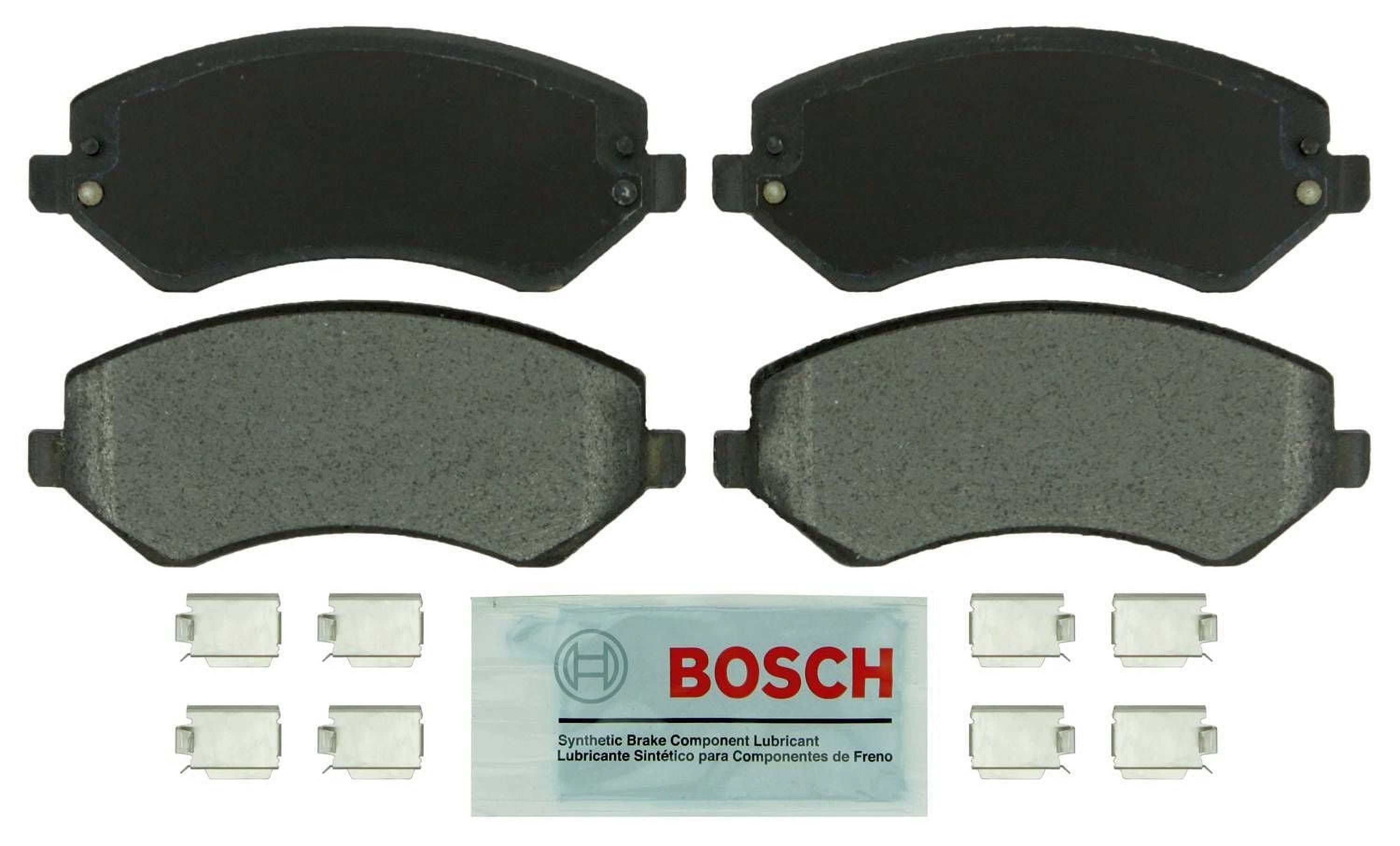Bosch BE856AH Bosch Blue Semi-Metallic Brake Pads with Hardware