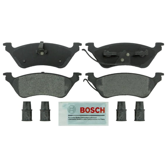 Bosch BE858H Bosch Blue Semi-Metallic Brake Pads with Hardware