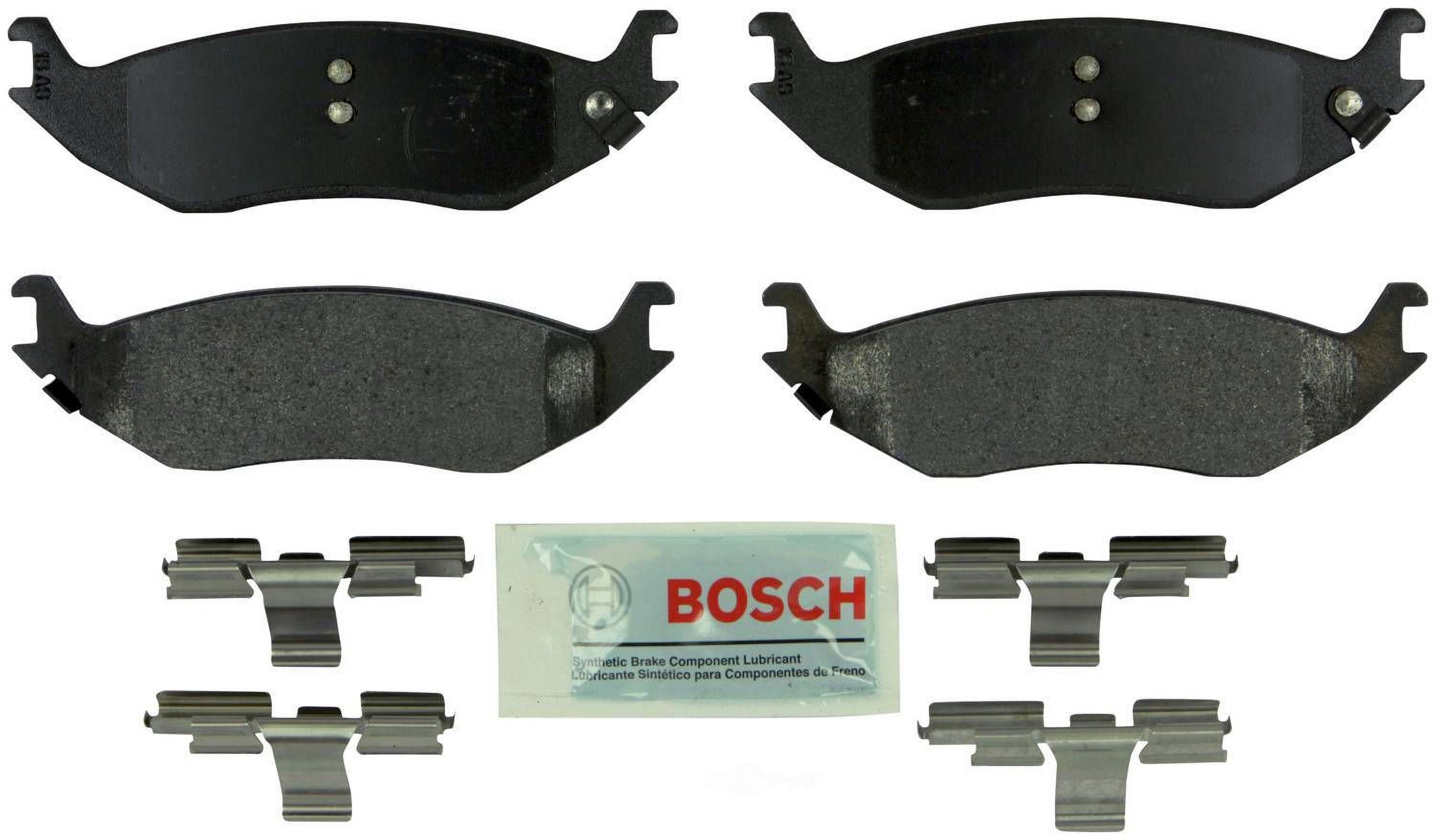 Bosch BE898H Blue Semi-Metallic Brake Pads w/Hardware