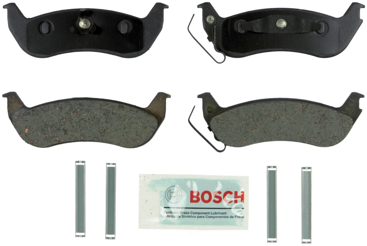 Bosch BE932H Blue Ceramic Brake Pads w/Hardware