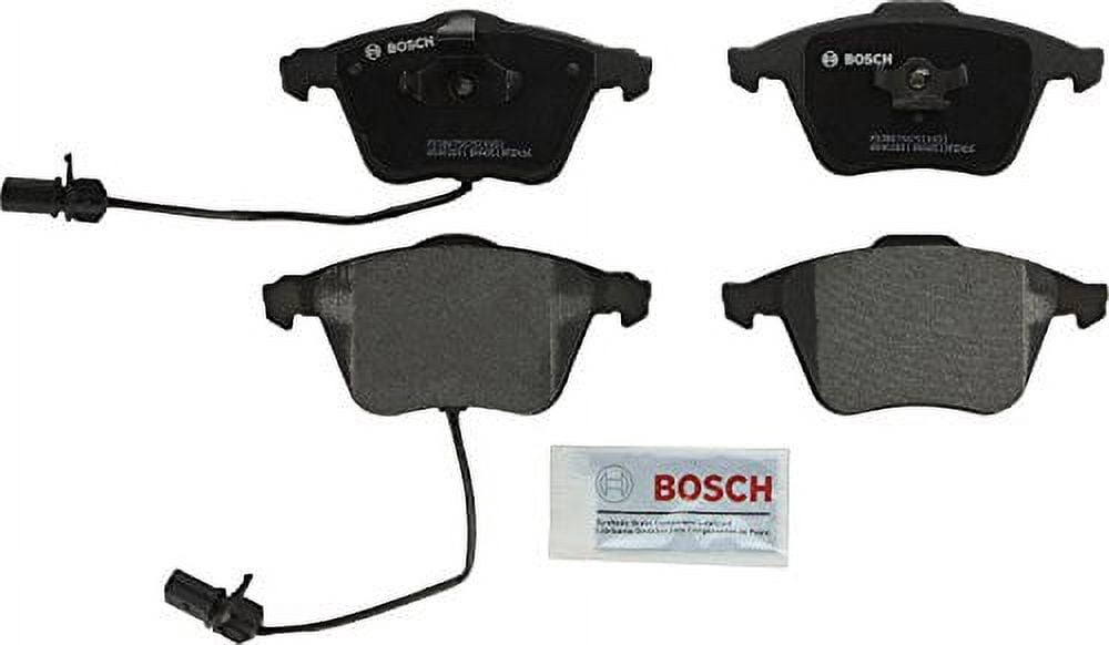 Bosch BP1111 QuietCast Premium Semi-Metallic Disc Brake Pad Set For: Audi A4, A4 Quattro, A6, A6 Quattro, S4, TT Quattro, Front
