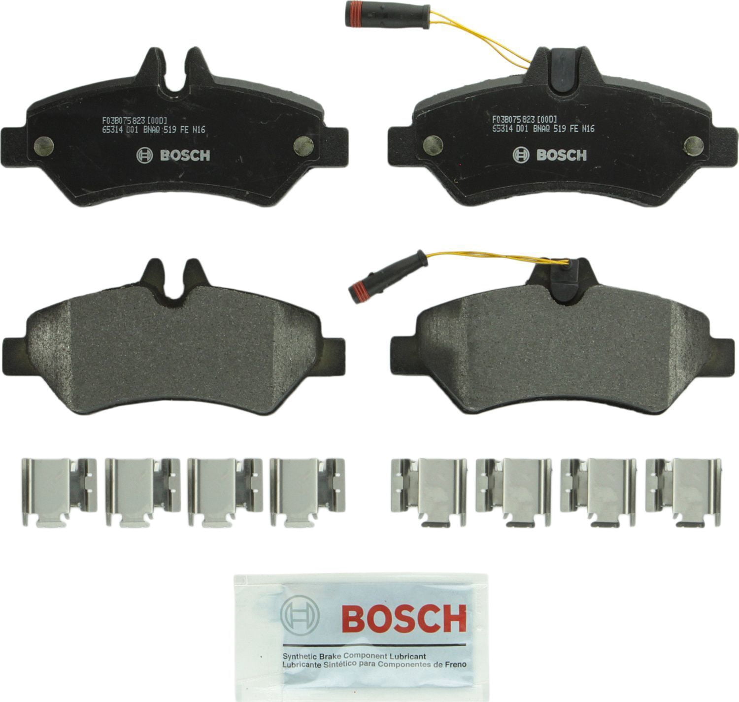 Bosch BP1317 QuietCast Semi-Metallic Brake Pads