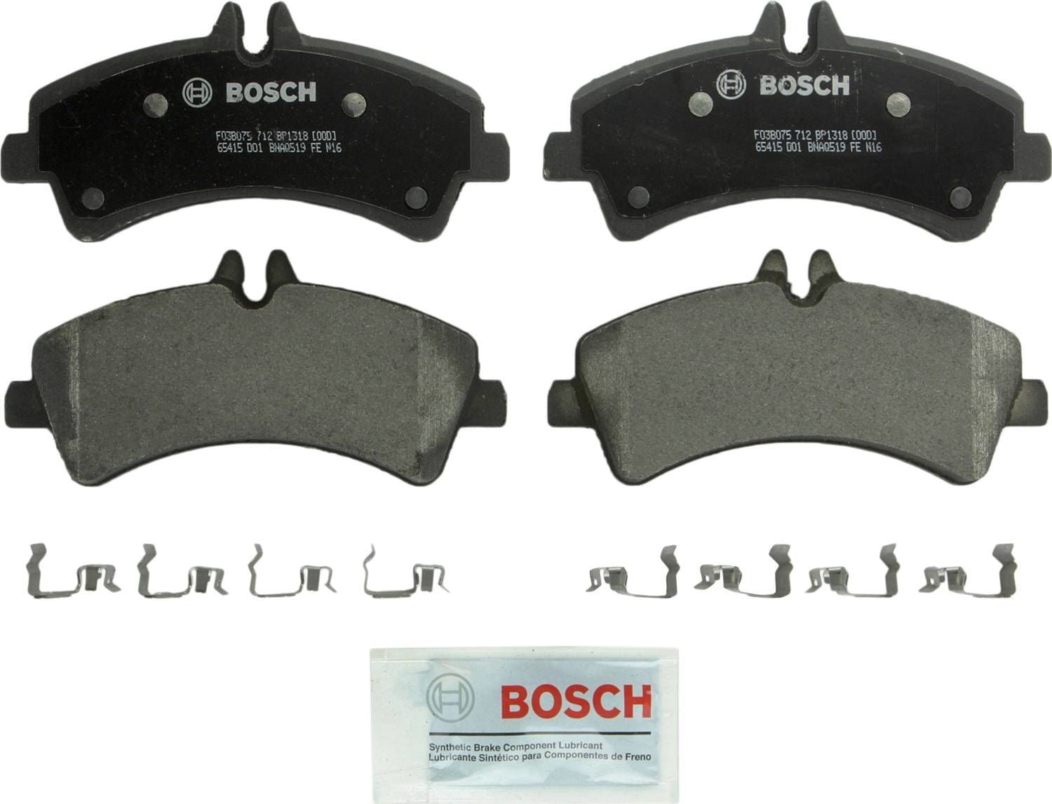 Bosch BP1318 Bosch Quietcast Pads w/ Hardware
