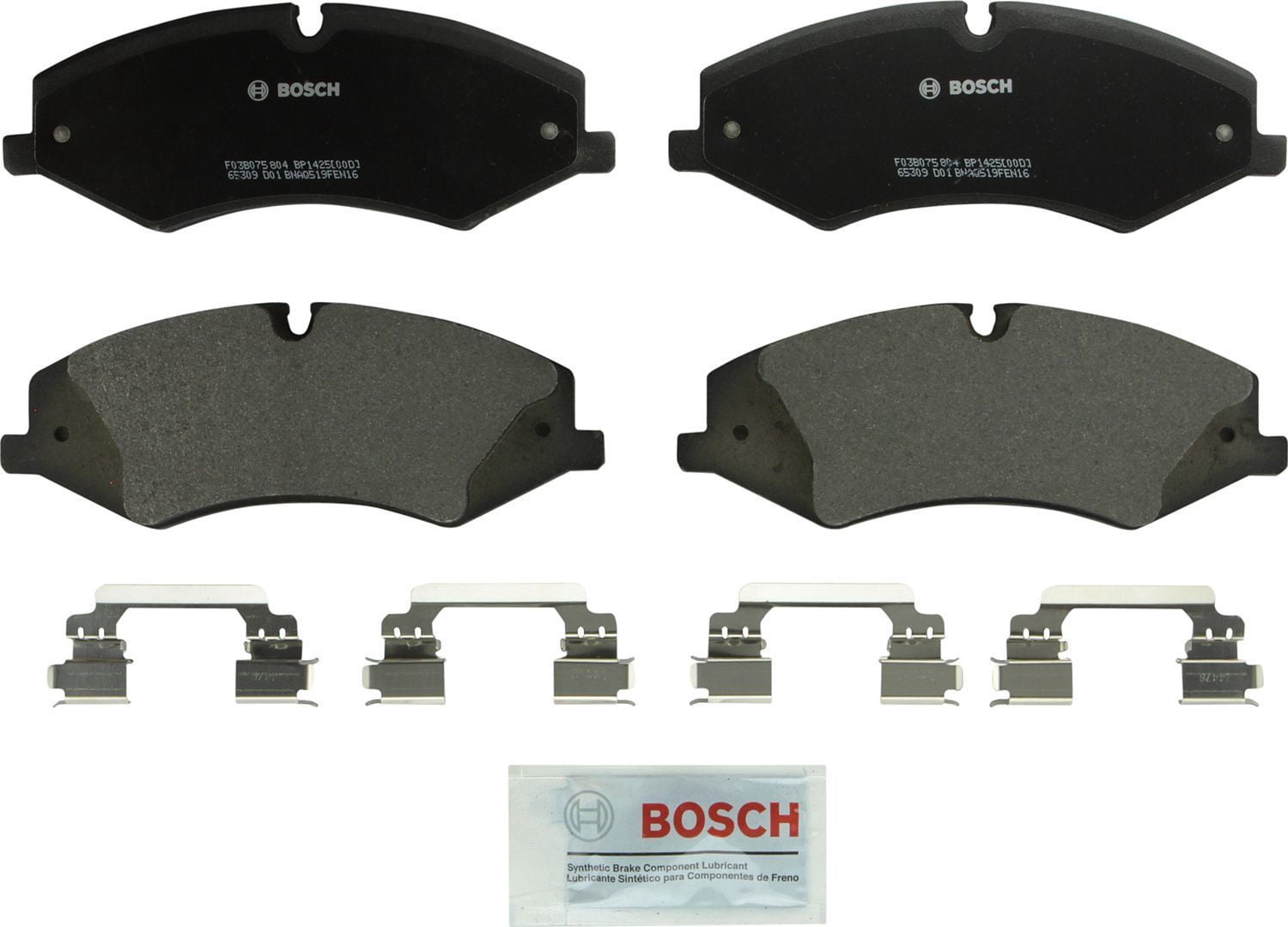 Bosch BP1425 QuietCast Semi-Metallic Brake Pads