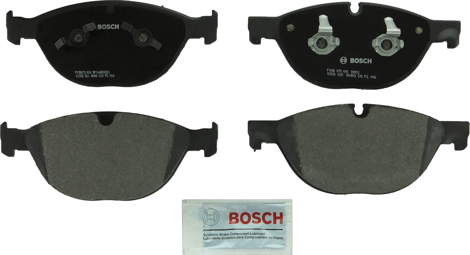 Bosch BP1448 QuietCast Semi-Metallic Brake Pads