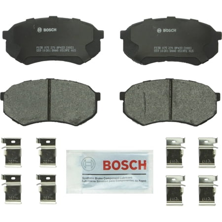 Bosch BP433 Bosch Quietcast Pads w/ Hardware Fits select: 2003-2004 TOYOTA TACOMA XTRACAB, 1998 TOYOTA TACOMA