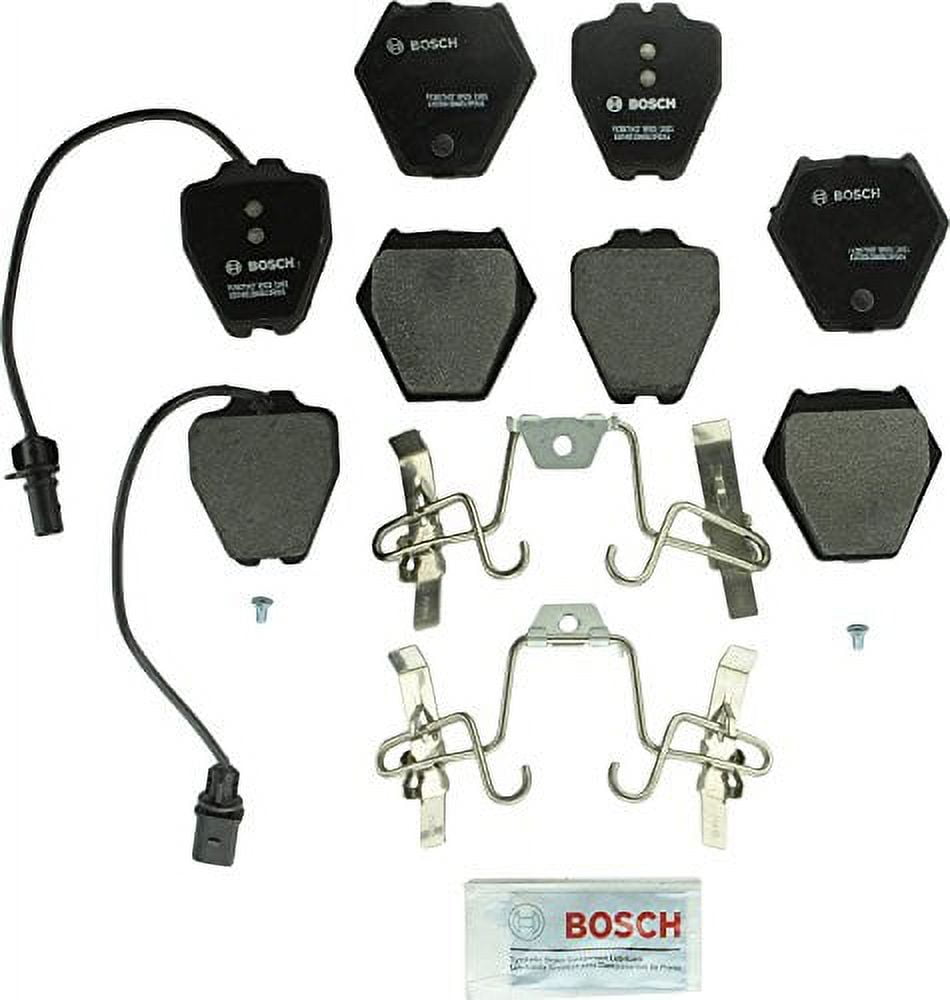 Bosch Bp839 QuietCast Premium Semi-Metallic Disc Brake Pad Set.