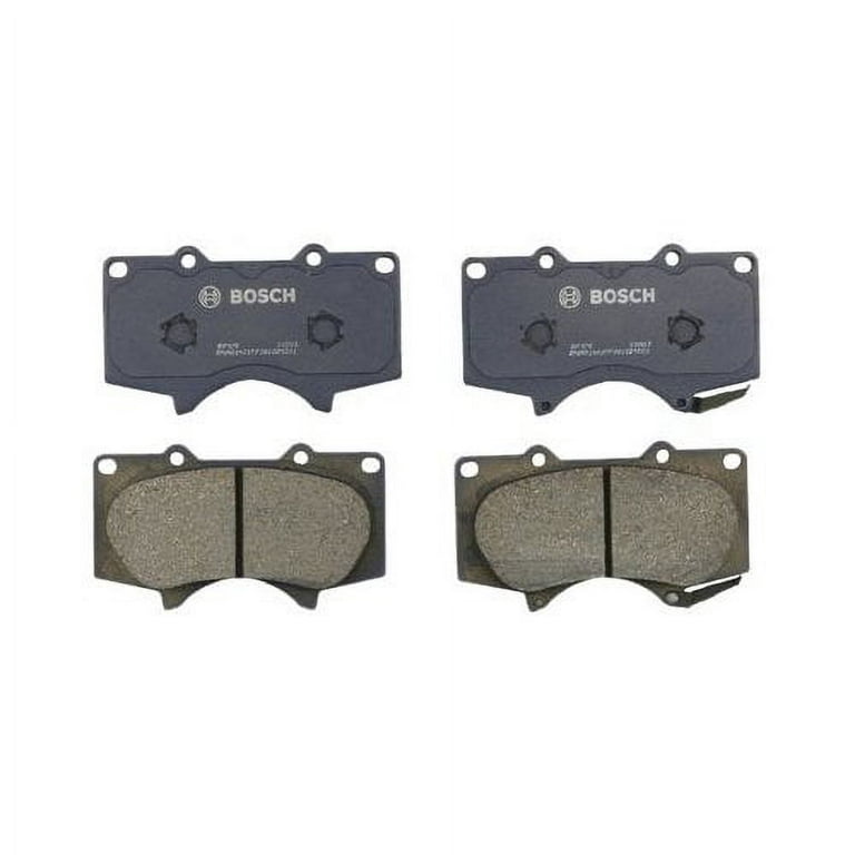 Bosch BP976 QuietCast Premium Disc Brake Pad Set Fits select 2005 2017 TOYOTA TACOMA 2003 2018 TOYOTA 4RUNNER