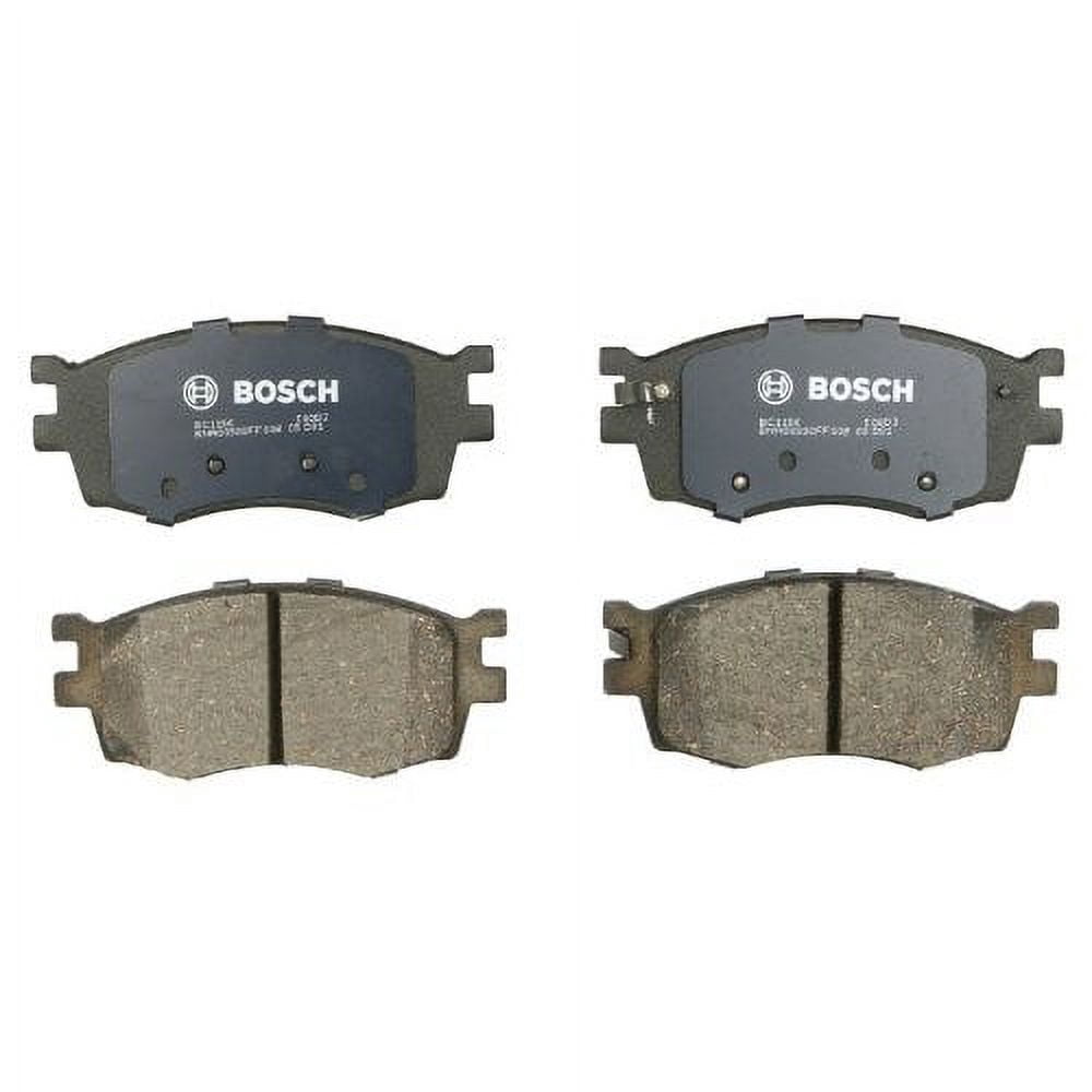 Bosch Bc1156 Quietcast Premium Disc Brake Pad Set Fits select: 2006-2011 HYUNDAI ACCENT, 2006-2011 KIA RIO