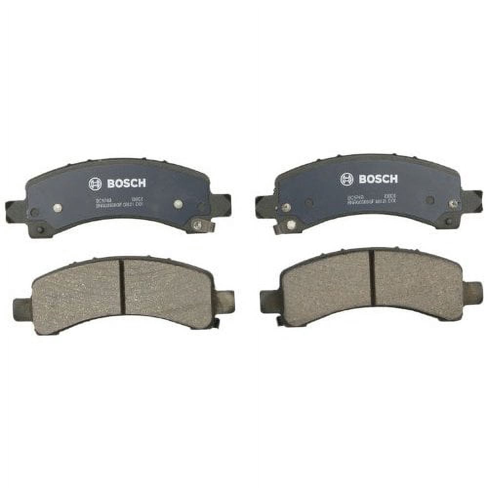 Bosch Bc974A Quietcast Premium Disc Brake Pad Set Fits select: 2003-2006 CHEVROLET TAHOE, 2003-2006 CHEVROLET SUBURBAN