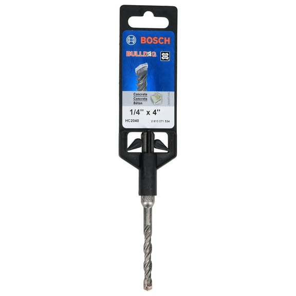 Bosch HC2040 Bulldog SDS 1/4X2X4 Drill Bit for Rotary Hammer Drills