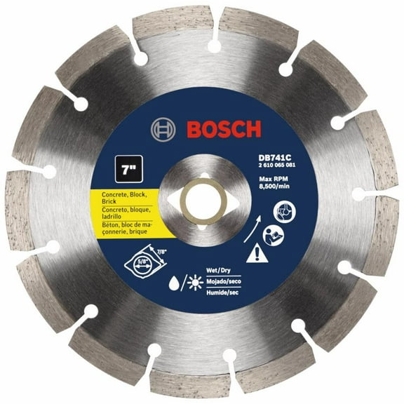 Bosch DB741C 7-Inch Premium Segmented Diamond Blade