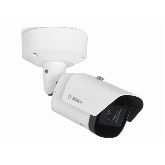 Bosch DINION 5100i IR - Network surveillance camera - bullet - outdoor - dust resistant / water resistant / vandal resistant - color (Day&Night) - 5 MP - 2592 x 1944 - auto iris - motorized - audio - Ethernet 10Base-T/100Base-T - MJPEG, H.264, H.265 - DC 12 V / AC 24 V / PoE Plus Class 3
