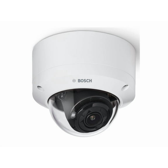 Bosch FLEXIDOME indoor 5100i IR - Network surveillance camera - dome - indoor - dust resistant / water resistant / vandal resistant - color (Day&Night) - 8 MP - 3840 x 2160 - auto iris - motorized - audio - Ethernet 10Base-T/100Base-T - MJPEG, H.264, H.265 - DC 48 V / PoE Class 3