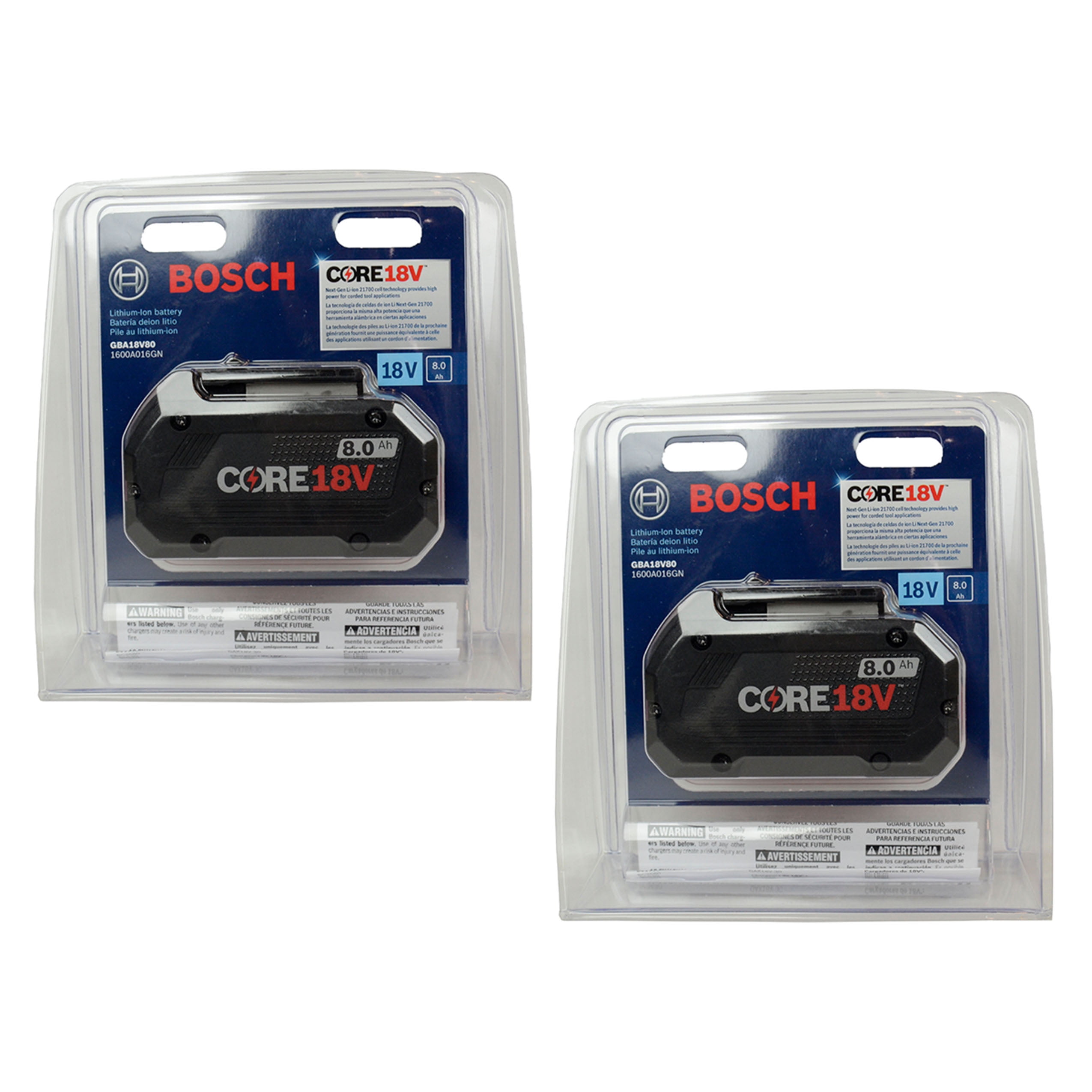 Bosch GBA18V80 Core 18V 8.0 Ah Lithium-ion Battery for sale online