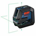 thumbnail image 1 of Bosch-GCL100-40G Green-Beam Self-Leveling Cross-Line Laser with Plumb Points, 1 of 6