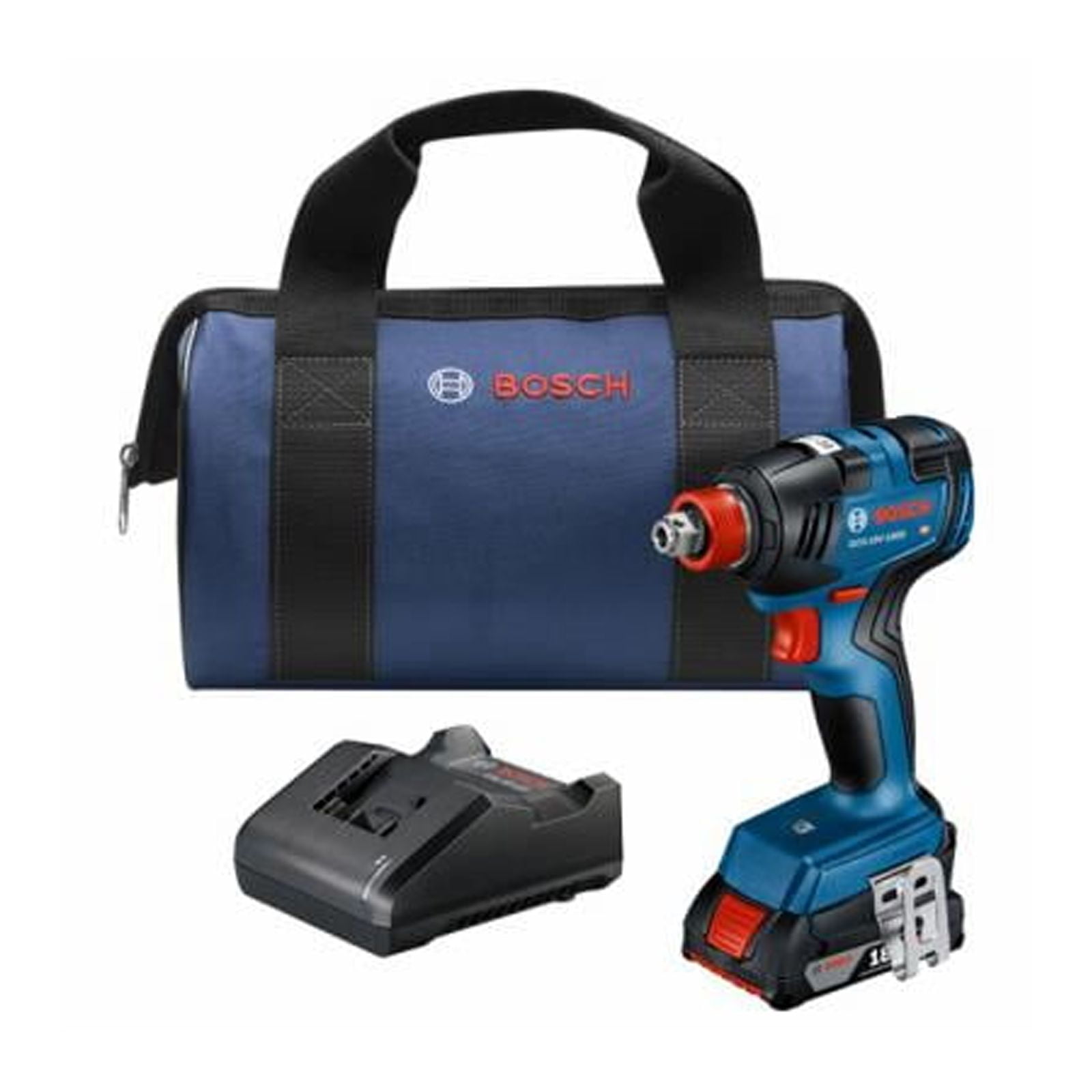 Bosch 18V 1/4" bit & 1/2" socket Two-in-One Brushless Cordless Impact Driver Kit