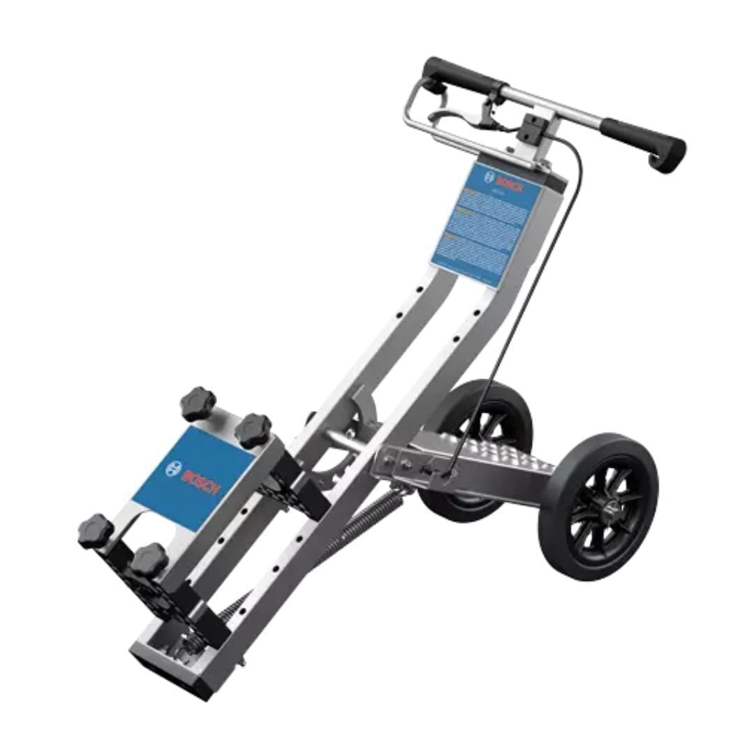 Bosch GHT130 PROFESSIONAL Floor Removal Cart with Ergonomic Angle Adjustment Options and Star Knob Mounting System