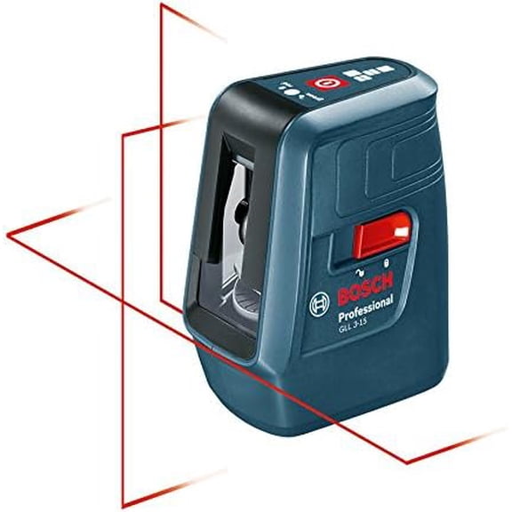 Bosch GLL 3-15 Self-Leveling Three-Line Laser