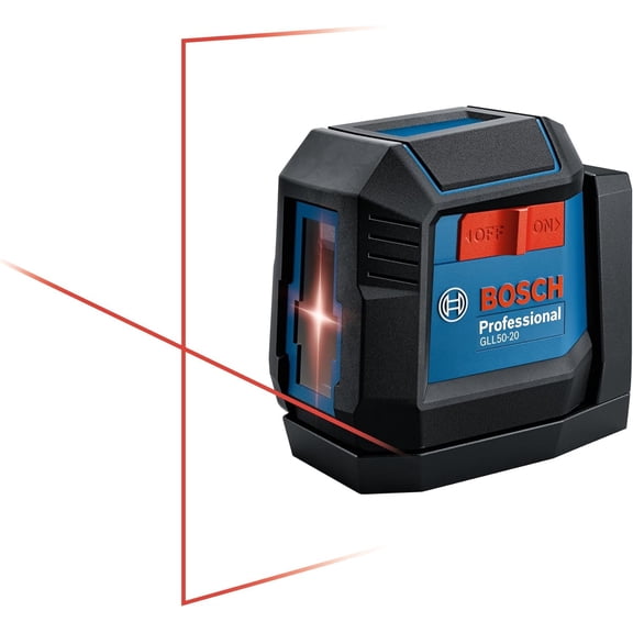 Bosch GLL50-20 Self-Leveling Cross-Line Laser