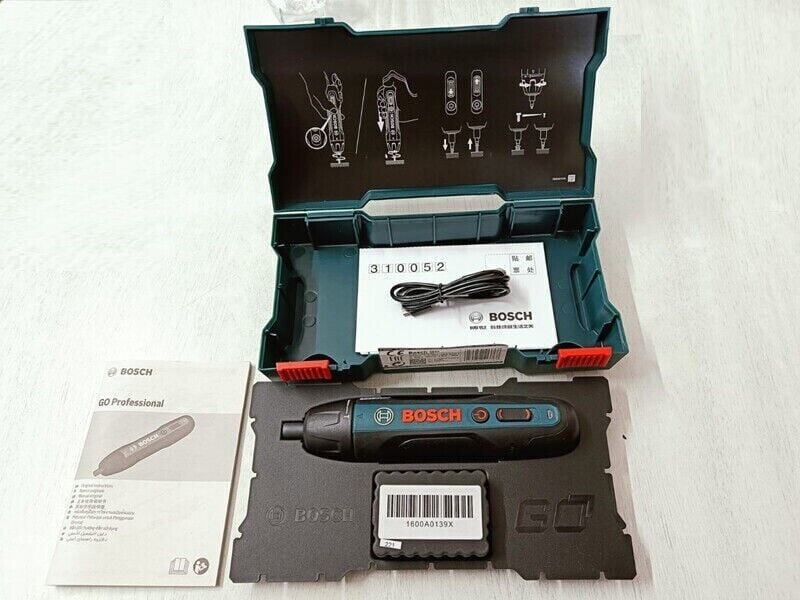 Bosch GO 2 Professional Kit Lithium ion Cordless Screwdriver33 piece Screw Case in Nepal at NPR 54586 Rating 5