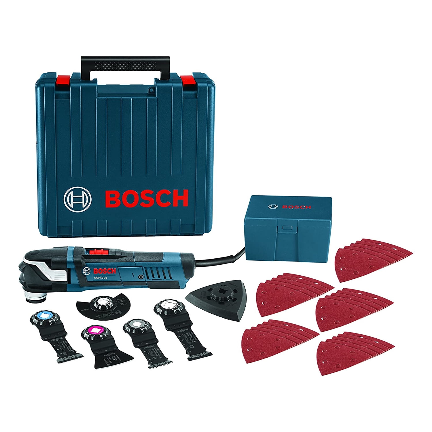 Bosch GOP18V-34B14-RT Cordless Oscillating Multi-Tool Kit – Brushless, 18V, 4Ah Battery (Renewed)