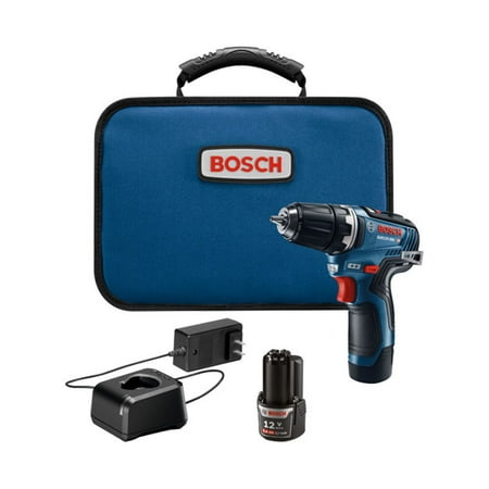 Bosch GSR12V-300B22 12V Max EC Brushless 3/8 Inch Drill and Driver System Kit